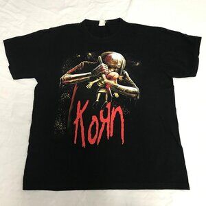 Korn Vintage Y2K Voodoo Doll T-Shirt LARGE Nu Metal Slipknot